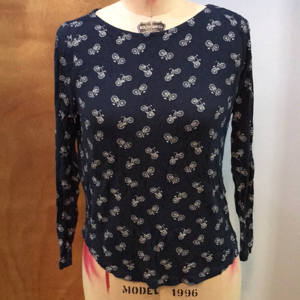 H&M Bicycle Long Sleeve Tee!